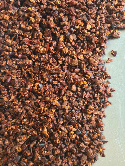 Nibs de cacao húmedos recuperados para elaborar Espiral 70%