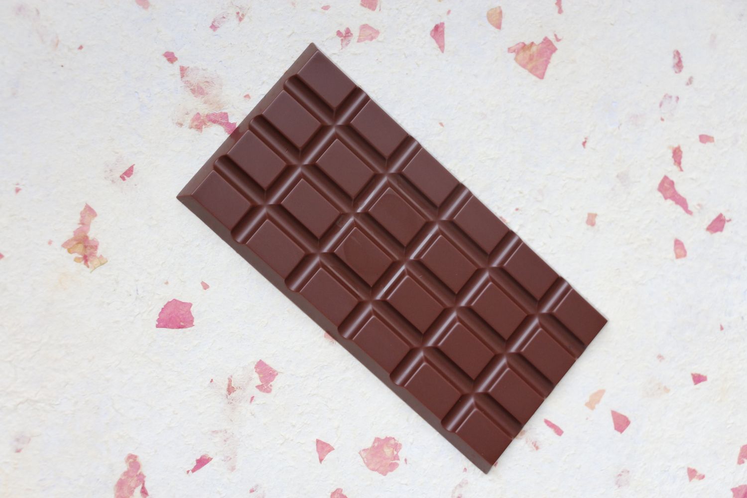 Tableta de chocolate artesanal TA.CHO Filomena 64% elaborada con cacao mexicano 