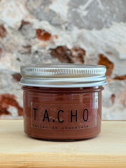 Untable de chocolate Filomena 64% & avellana TA.CHO taller de chocolate 